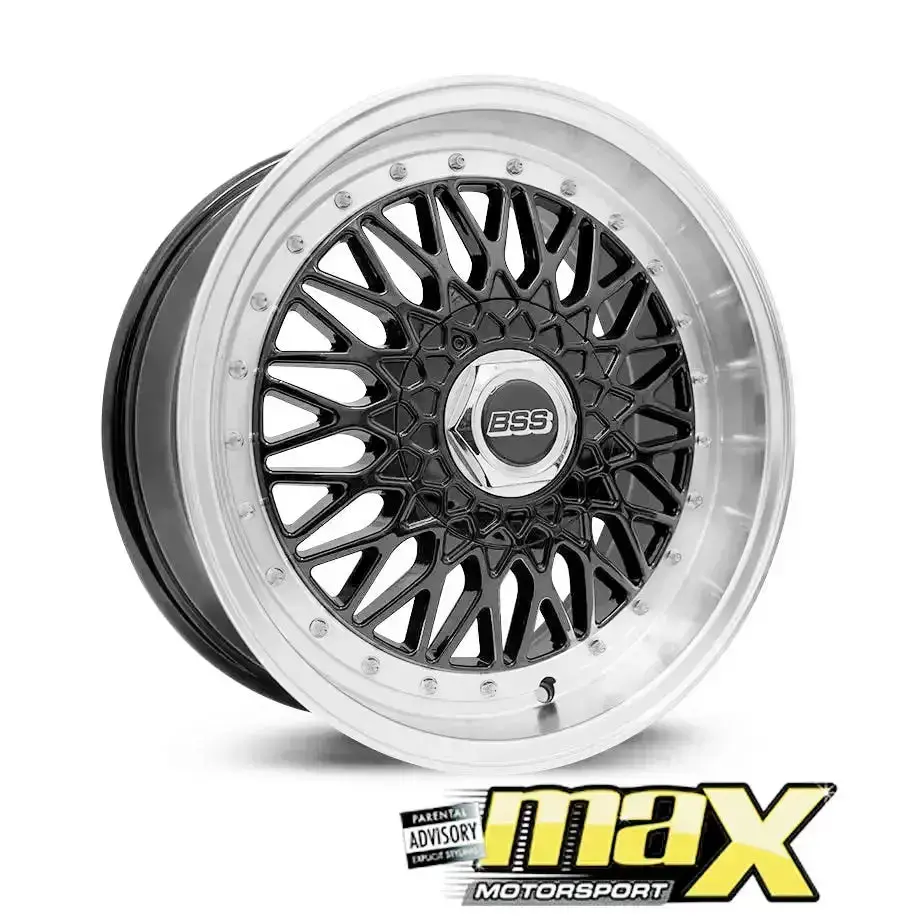 15 Inch Mag Wheel - Mx734-15 Bss Style Wheels (4X100/ 4X114.3 Pcd) 1