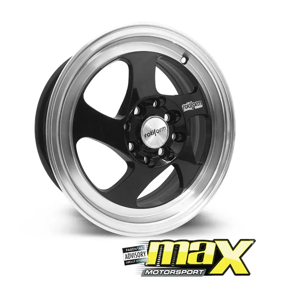14 Inch Mag Wheel - Mx8801 Rf Wheels (4X100/ 4X114.3 Pcd) 1