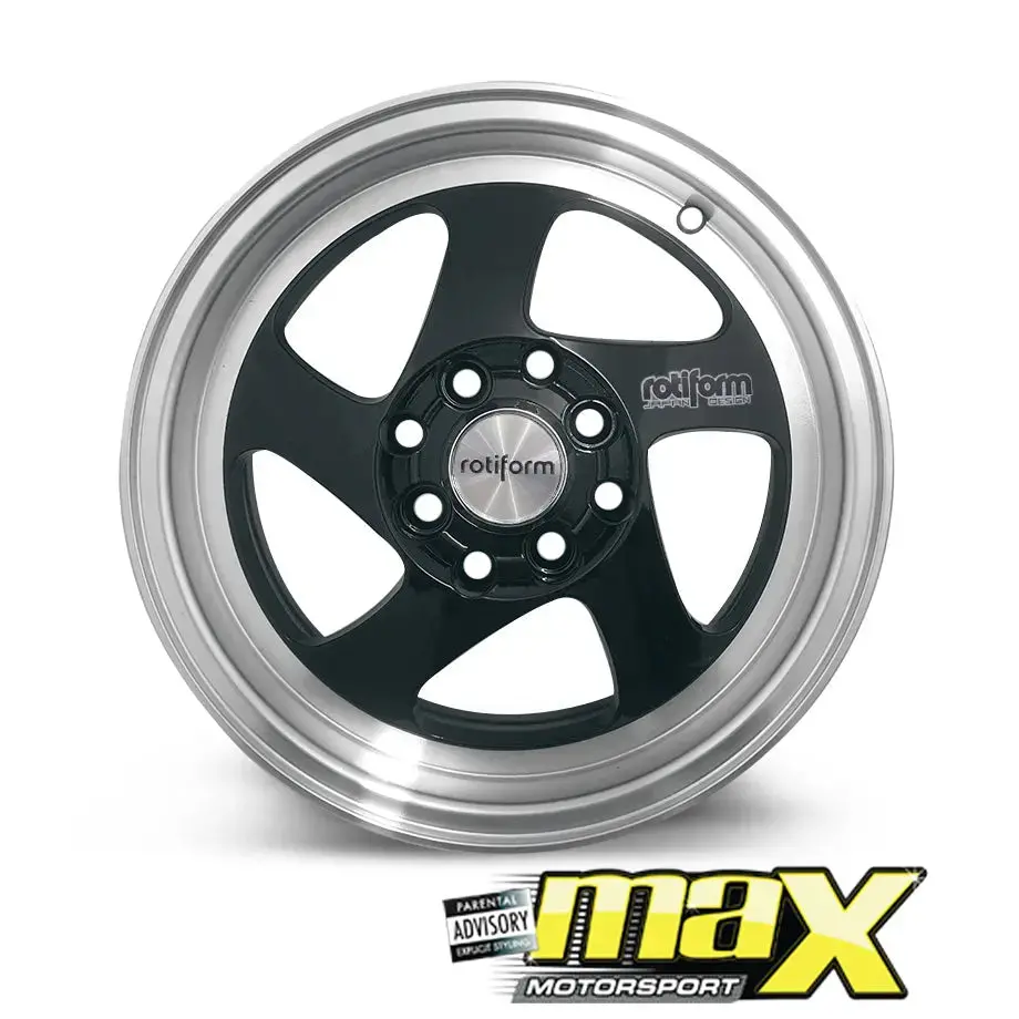 14 Inch Mag Wheel - Mx8801 Rf Wheels (4X100/ 4X114.3 Pcd) 2