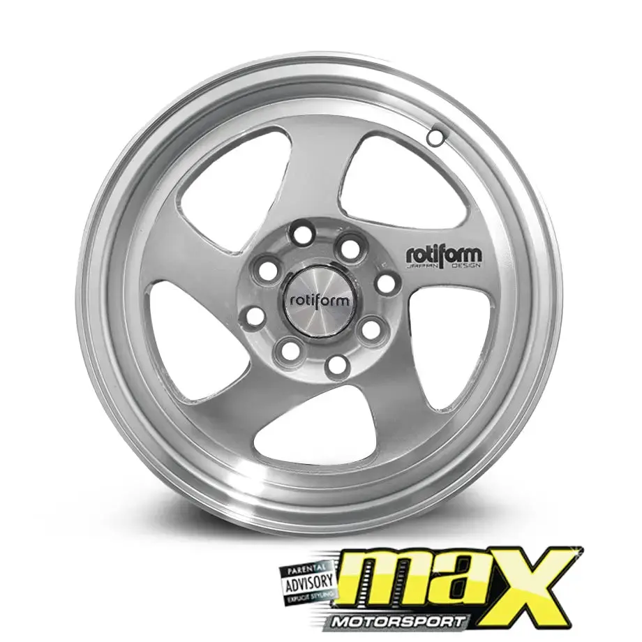14 Inch Mag Wheel - Mx8801 Rf Wheels (4X100/ 4X114.3 Pcd) 2