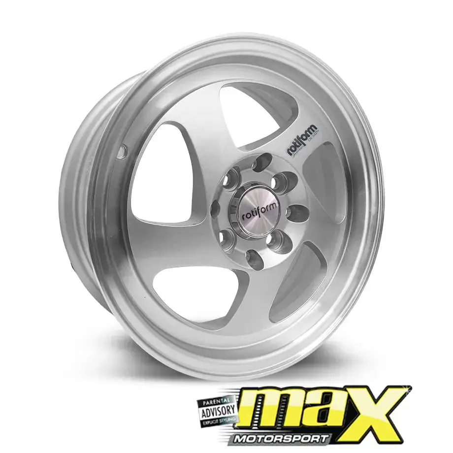 14 Inch Mag Wheel - Mx8801 Rf Wheels (4X100/ 4X114.3 Pcd) 1