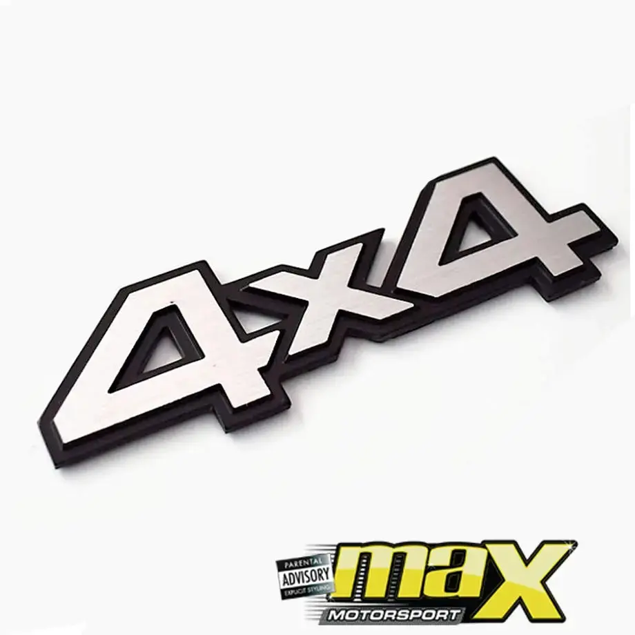 4X4 Aluminum Badge 1