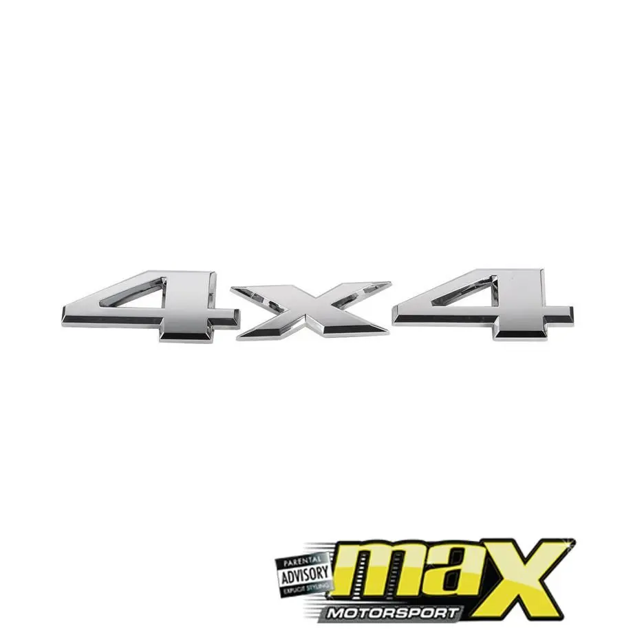 4X4 Badge (Chrome) 1
