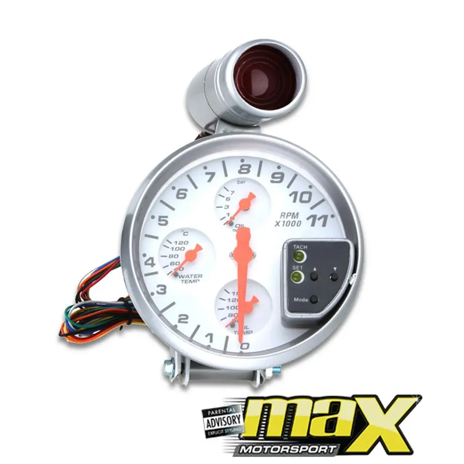 5 Inch 4 In 1 Tachometer & Shift Light 1