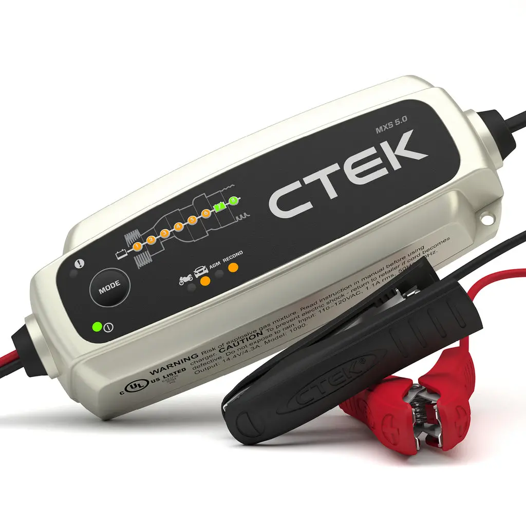 Ctek Battery Charger - Mxs 5.0 4.3 Amp 12 Volt 1