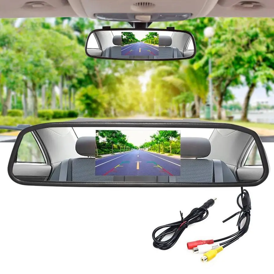 5.0 Inch Tft Car Lcd Rear View Mirror Screen 1