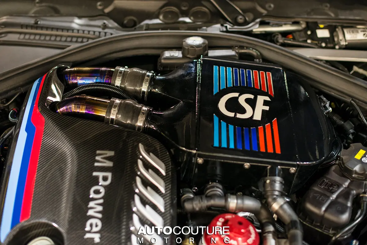 Csf 2014+ Bmw M3/M4 (F8x) Top Mount Charge-Air-Cooler - Raw Finish 1