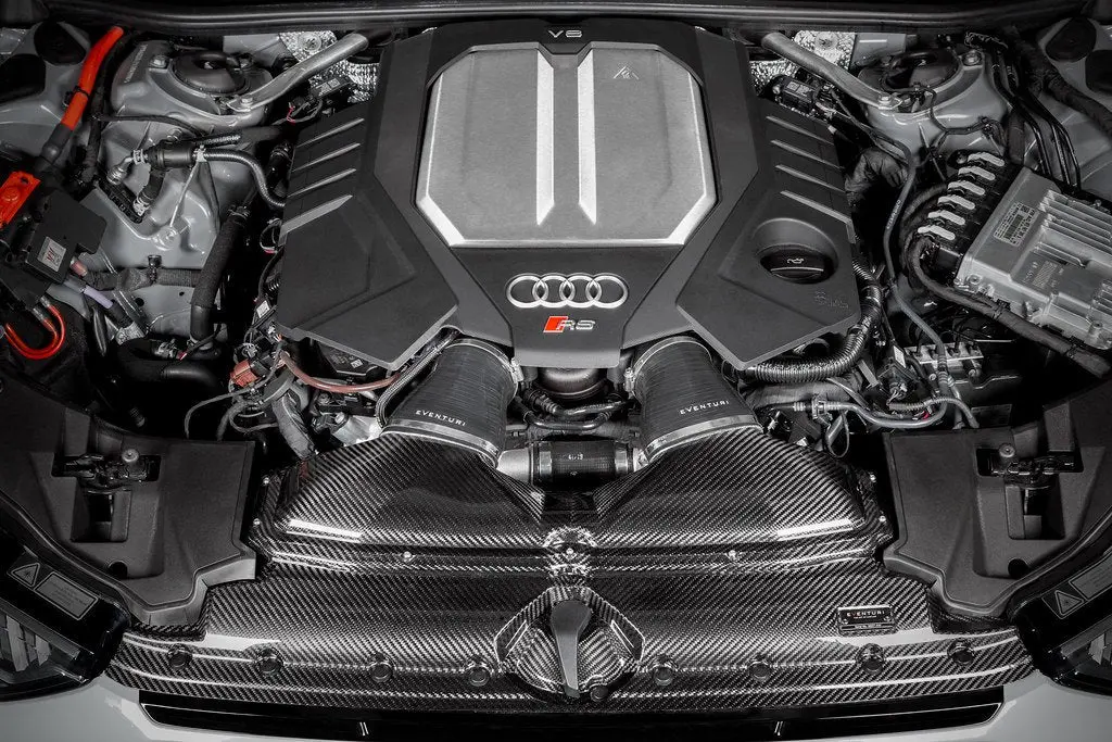 Eventuri Audi C8 Rs6 / Rs7 Black Carbon Intake System 1