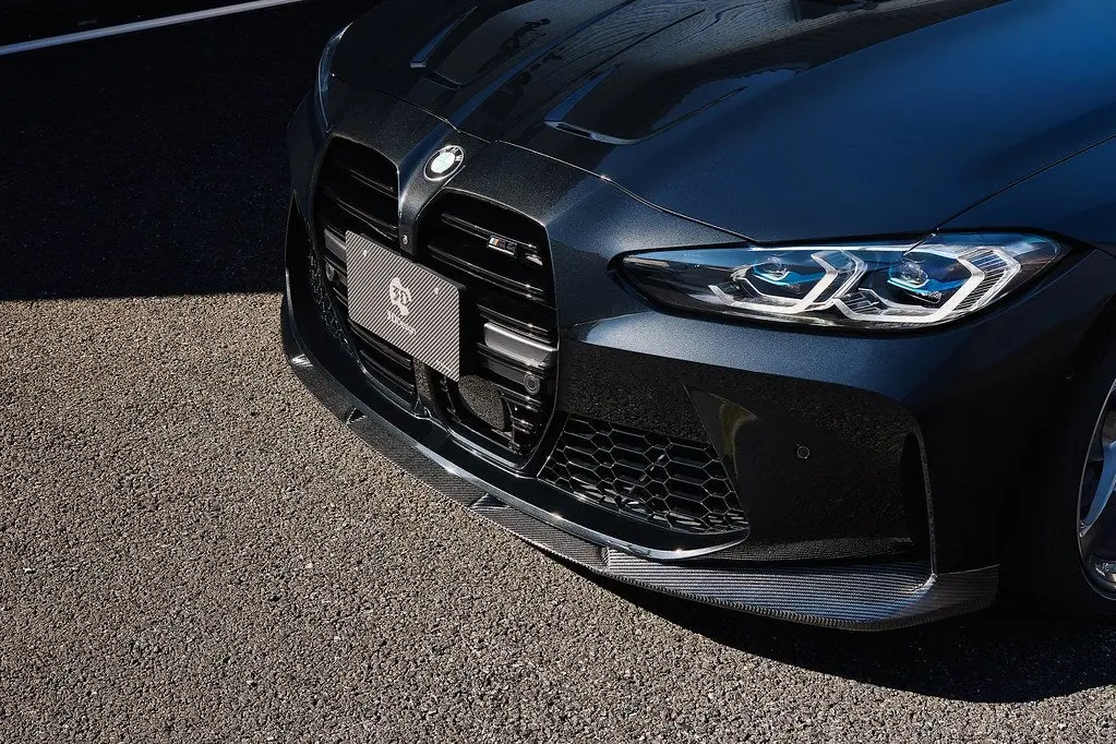 3D Design Bmw G80 M3 / G82 M4 Carbon Fiber Front Lip 1