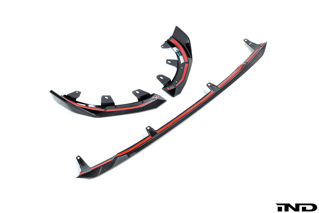 Bmw M Performance G42 2-Series M240i M-Sport Carbon Fiber Front Splitter Set 1