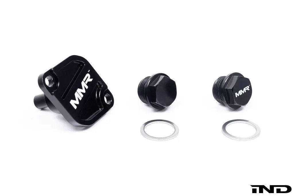 Mmx Performance Bmw S55 / N55 / N54 Oil Thermostat Housing Cover Kit 1
