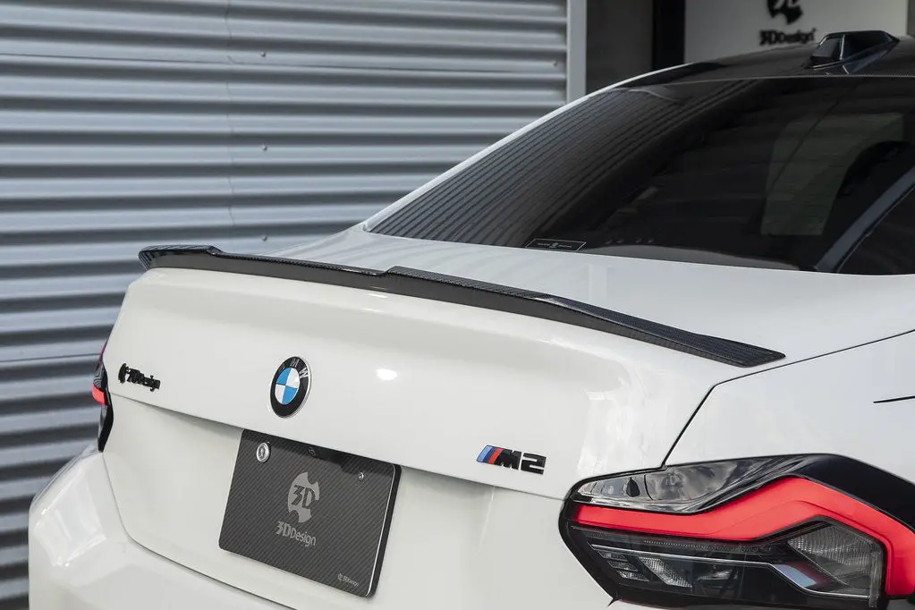 3D Design Bmw G87 M2 Carbon Trunk Spoiler 1