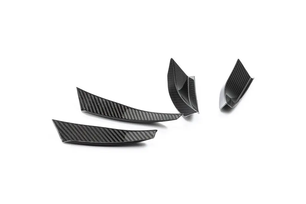 Alpha-N Bmw G87 M2 Carbon Bumper Canard Set 1