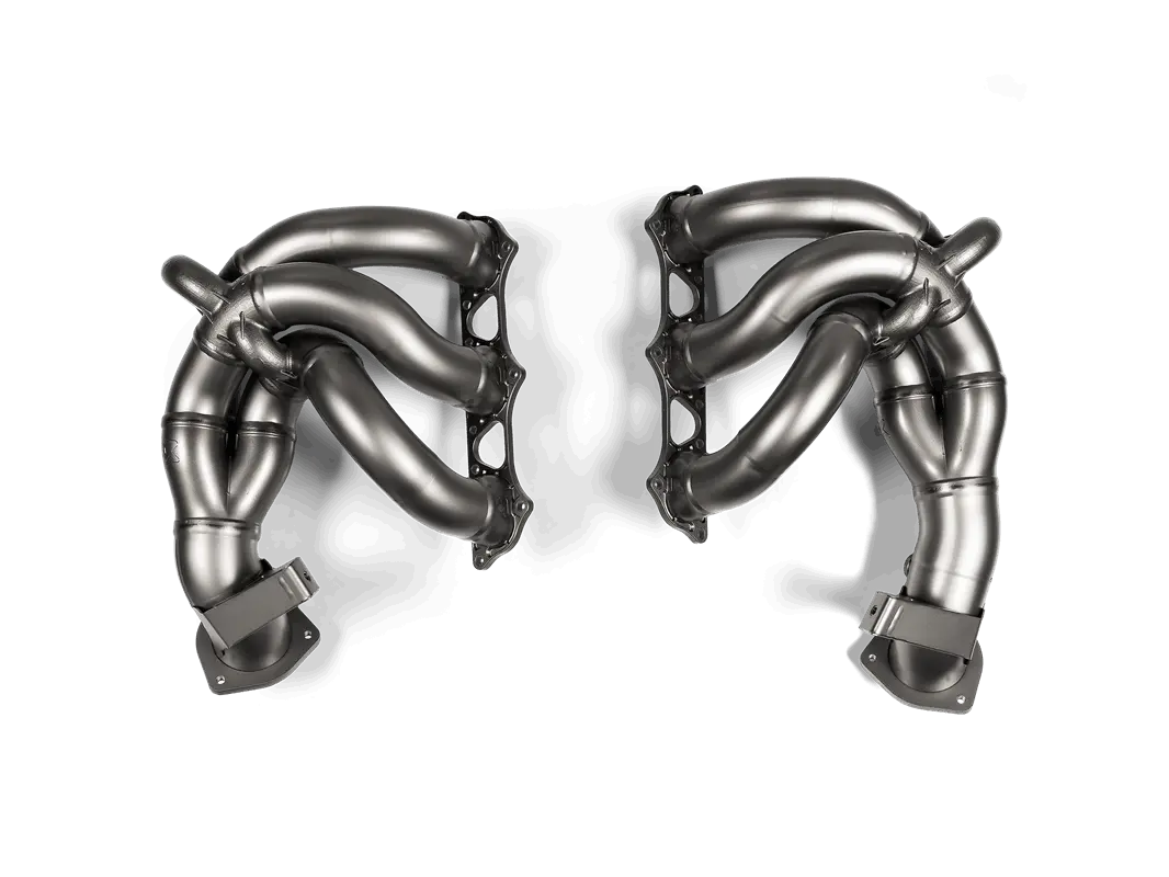 Porsche 718 Cayman Gt4 Rs / Spyder Rs | Akrapovic | Evolution Header Set (Titanium) 1