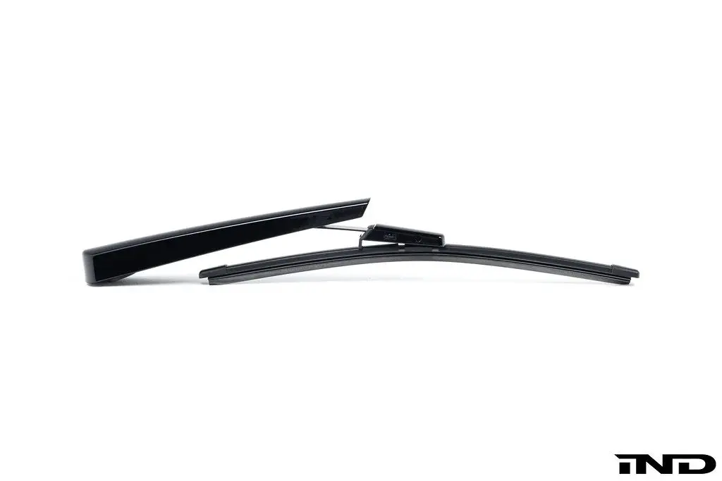 Ind Bmw G99 M5 Painted Rear Wiper Arm + Blade - Gloss Black 1