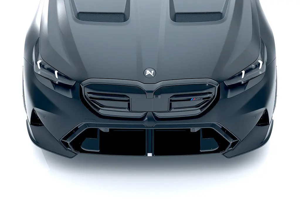Alpha-N Bmw G90 M5 Carbon Front Corner Splitter Set - 2-Piece 1
