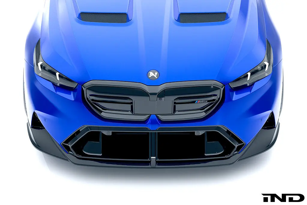 Alpha-N Bmw G90 M5 Carbon Front Splitter Set - 3-Piece 2