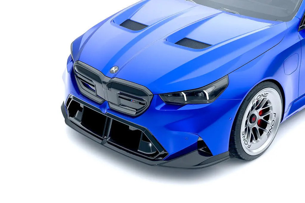 Alpha-N Bmw G90 M5 Carbon Front Splitter Set - 3-Piece 1