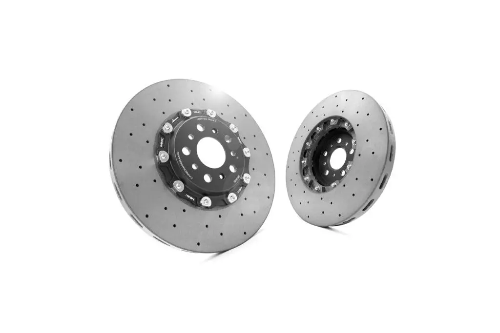 Mmx Performance G8x M2 / M3 / M4 2-Piece Floating Carbon Ceramic Rotor Conversion - Rear 370X24mm 1