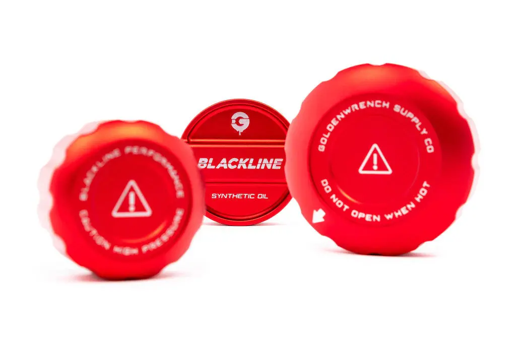 Goldenwrench Blackline Performance Bmw G90 M5 Engine Cap Cover Set - Edition Red 1