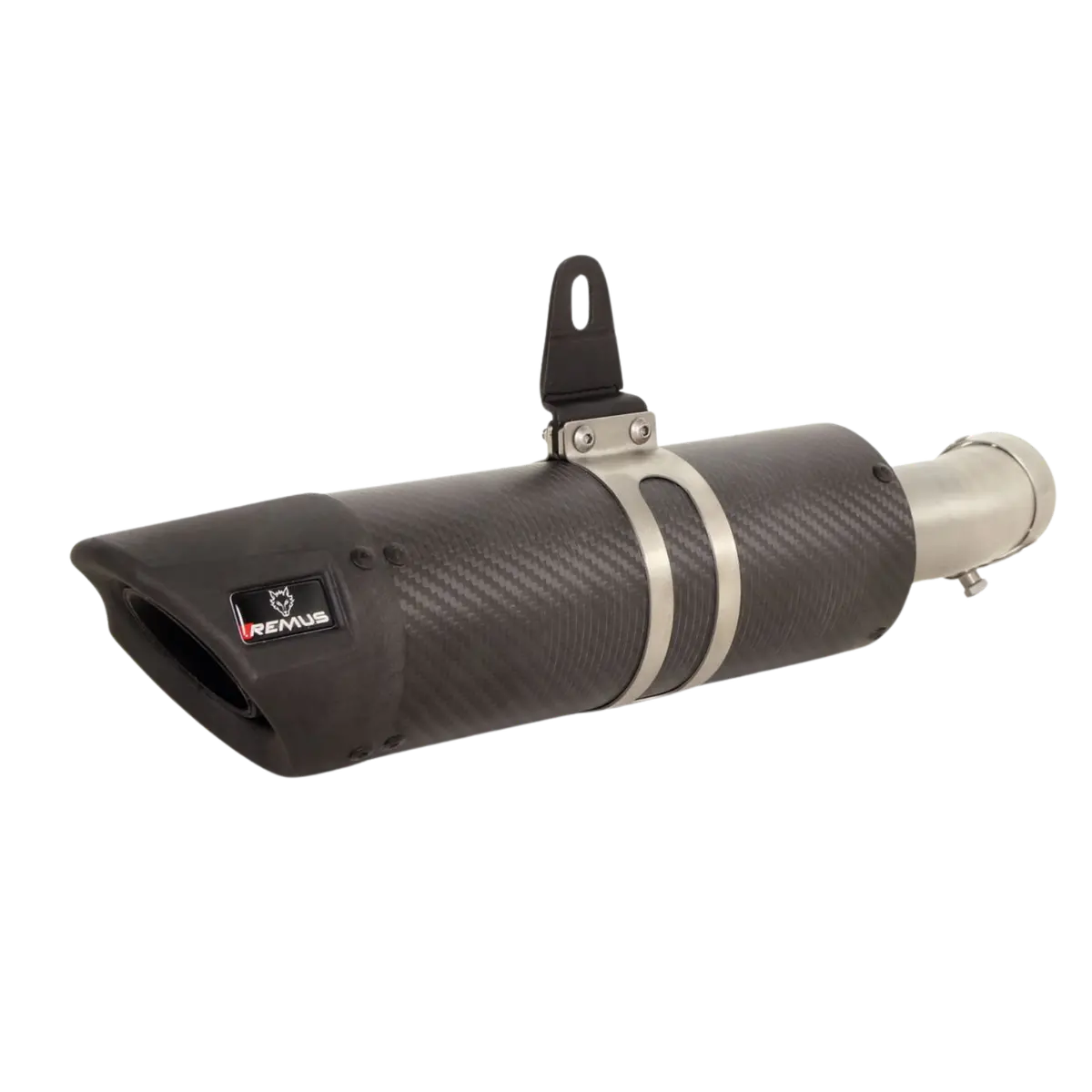 Kawasaki Ninja 400 Mod 18 Spor Sport Flow Racing Slip On Silencer (With Connecting Tube), Carbon 1