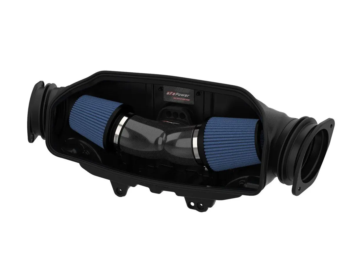 Afe 2020 Chevrolet Corvette C8 Track Series Carbon Fiber Cold Air Intake System With Pro 5R Filters 1