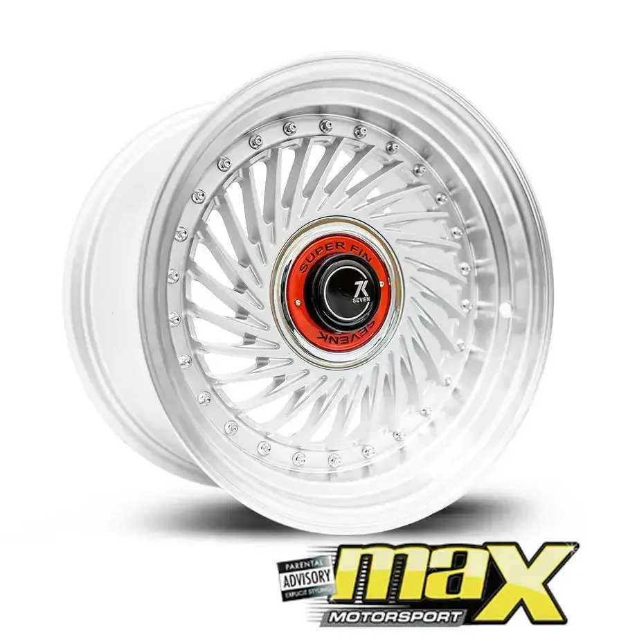 15 Inch Mag Wheel - Mx1213-15I Sevenk Twist Wheel (4X100 / 5X100 Pcd) 1