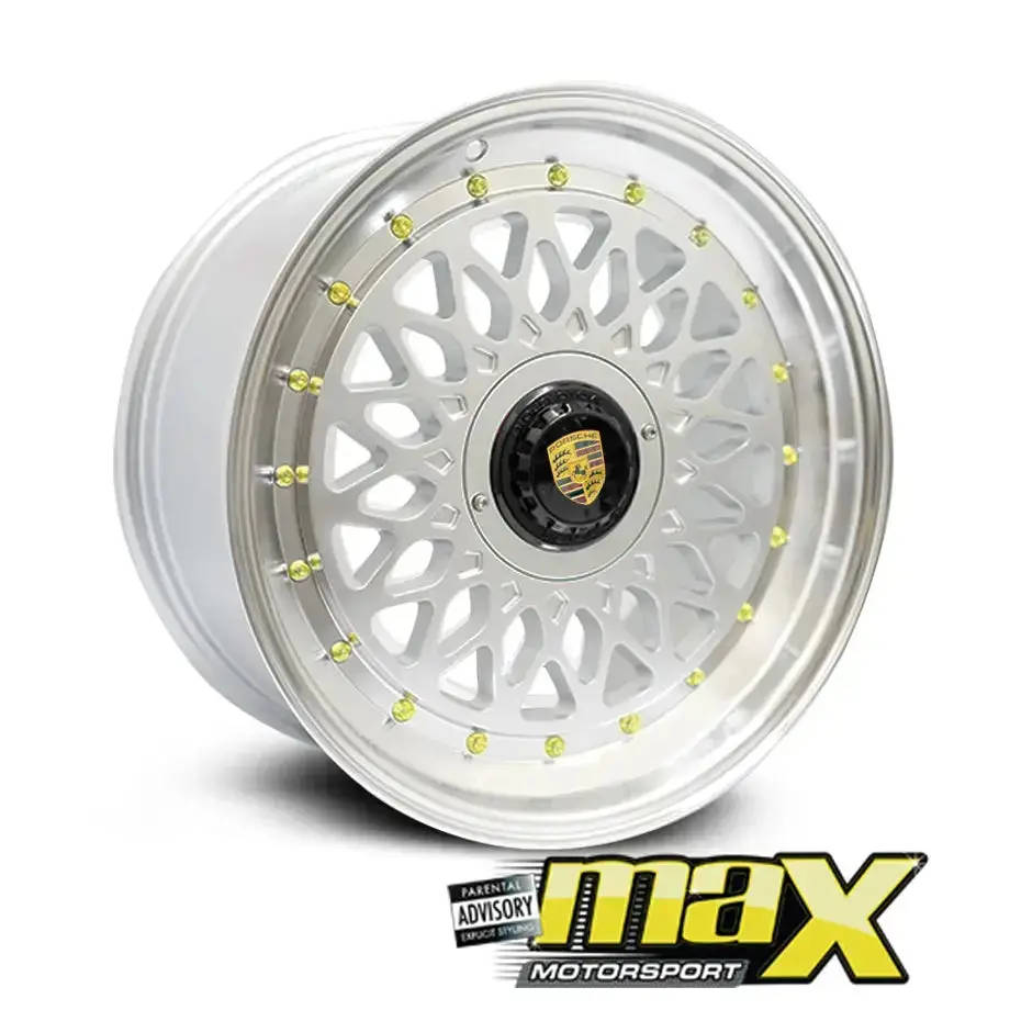17 Inch Mag Wheel - Mx006-17 Porsche Mesh Style Wheel (4X100/5X100 Pcd) 1