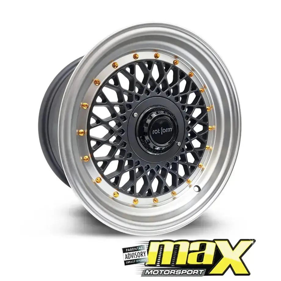 17 Inch Mag Wheel - Mx4061-Gm Rotform Mesh Style Wheel (4X100 / 5X100 Pcd) 1