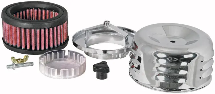 K&N Round Air Filter Assembly (60-0500) 1