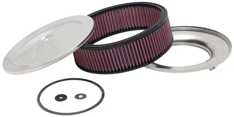 K&N Round Air Filter Assembly (60-1120) 1