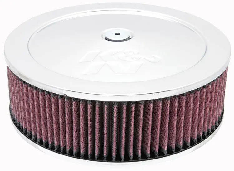 K&N Round Air Filter Assembly (60-1230) 1