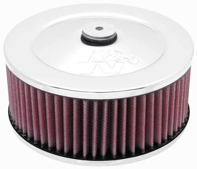 K&N Round Air Filter Assembly (60-1330) 1