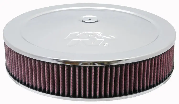 K&N Round Air Filter Assembly (60-1430) 1