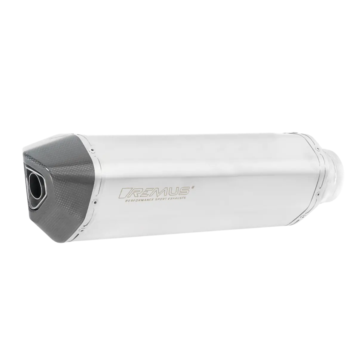Yamaha Ténéré 700 19-, Black H Black Hawk Slip On Silencer, Stainless Steel Matt 1