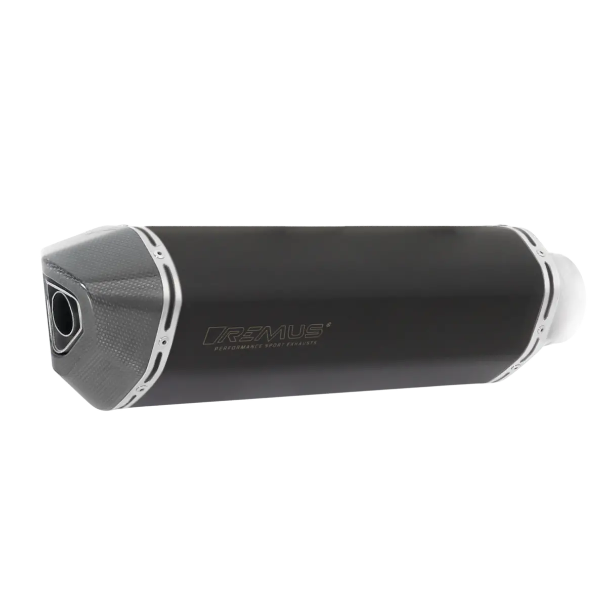 Yamaha Ténéré 700 19-, Black H Black Hawk Slip On Silencer, Stainless Steel Black 1