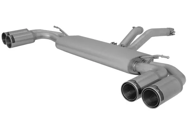 Remus Porsche Cayenne Turbo 958 4.8L V8 Turbo Axle Back Exhaust System 1