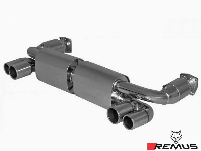 Remus Porsche 911 Turbo 997 2006-2008 Cat Back Exhaust System 1