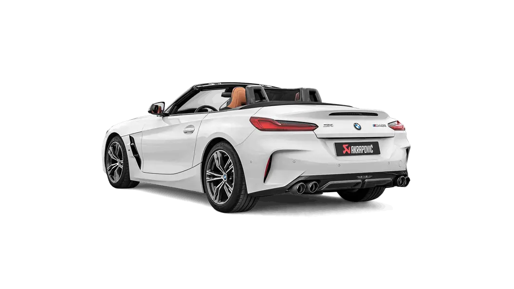 Akrapovic 2019 Bmw Z4 M40i (G29) Slip-On Line (Titanium) W/Carbon Fiber Tips 2