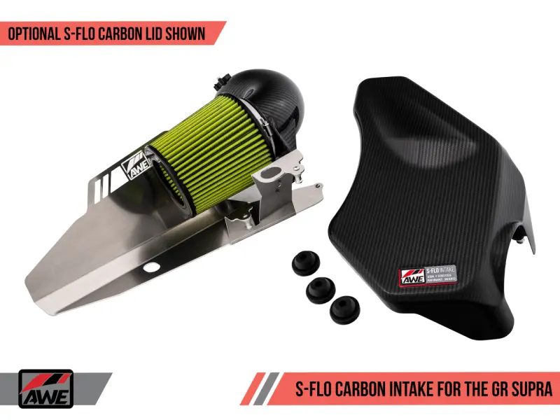 Awe Tuning 2020+ Toyota Gr Supra A90 S-Flo Carbon Fiber Intake 1