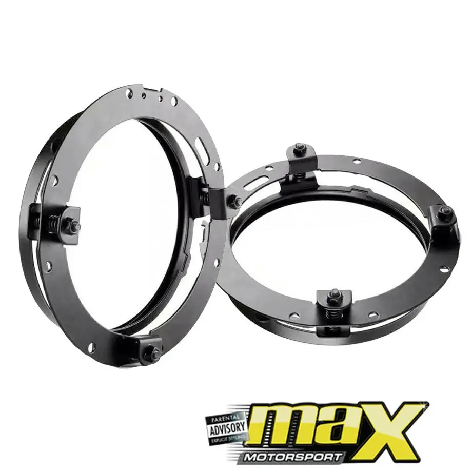 7 Inch Led Headlight Mounting Bracket For Jeep Style Headlight 1