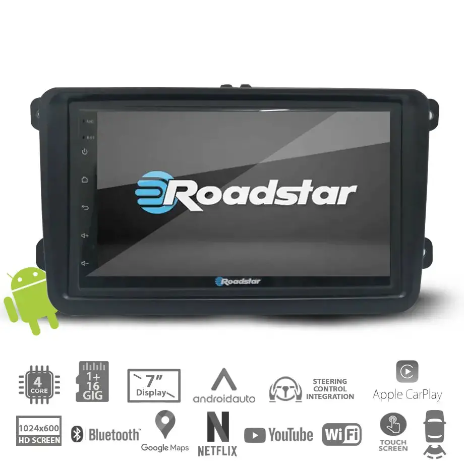 7 Inch Roadstar - Vw Android Entertainment & Gps System 1