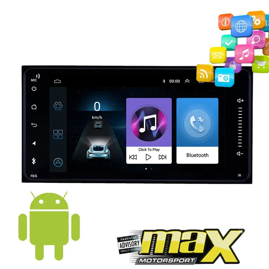 7 Inch Toyota Android Entertainment & Gps System 1
