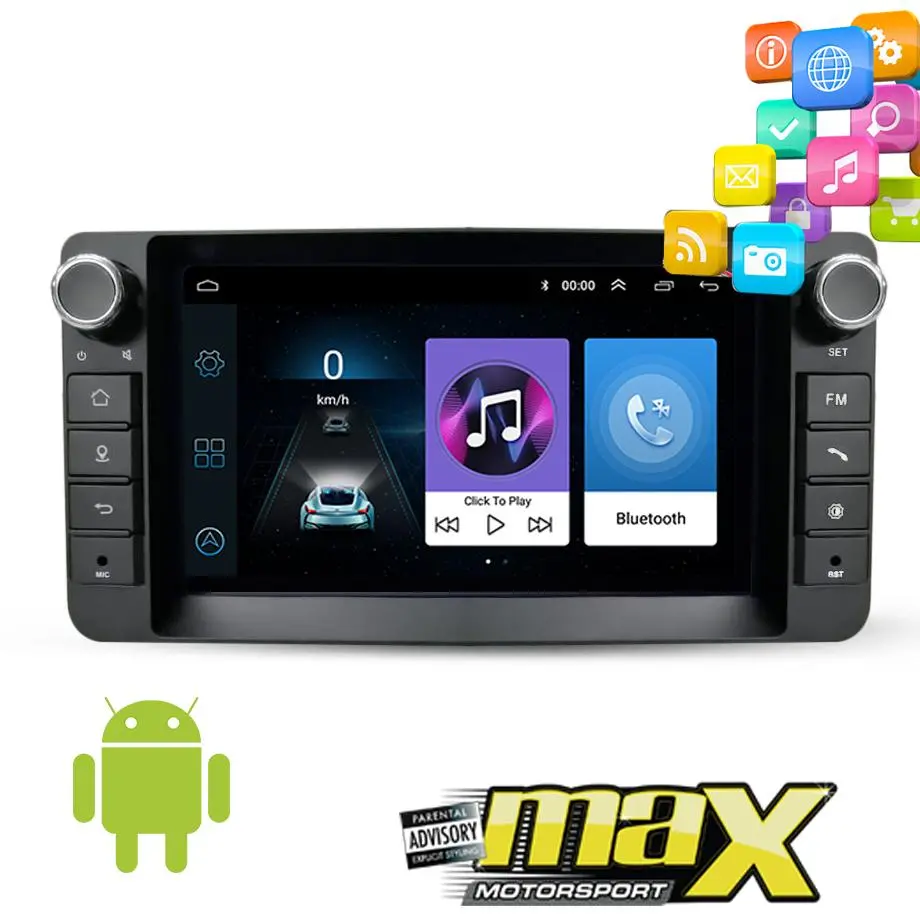 7 Inch Toyota Android Entertainment & Gps System 1