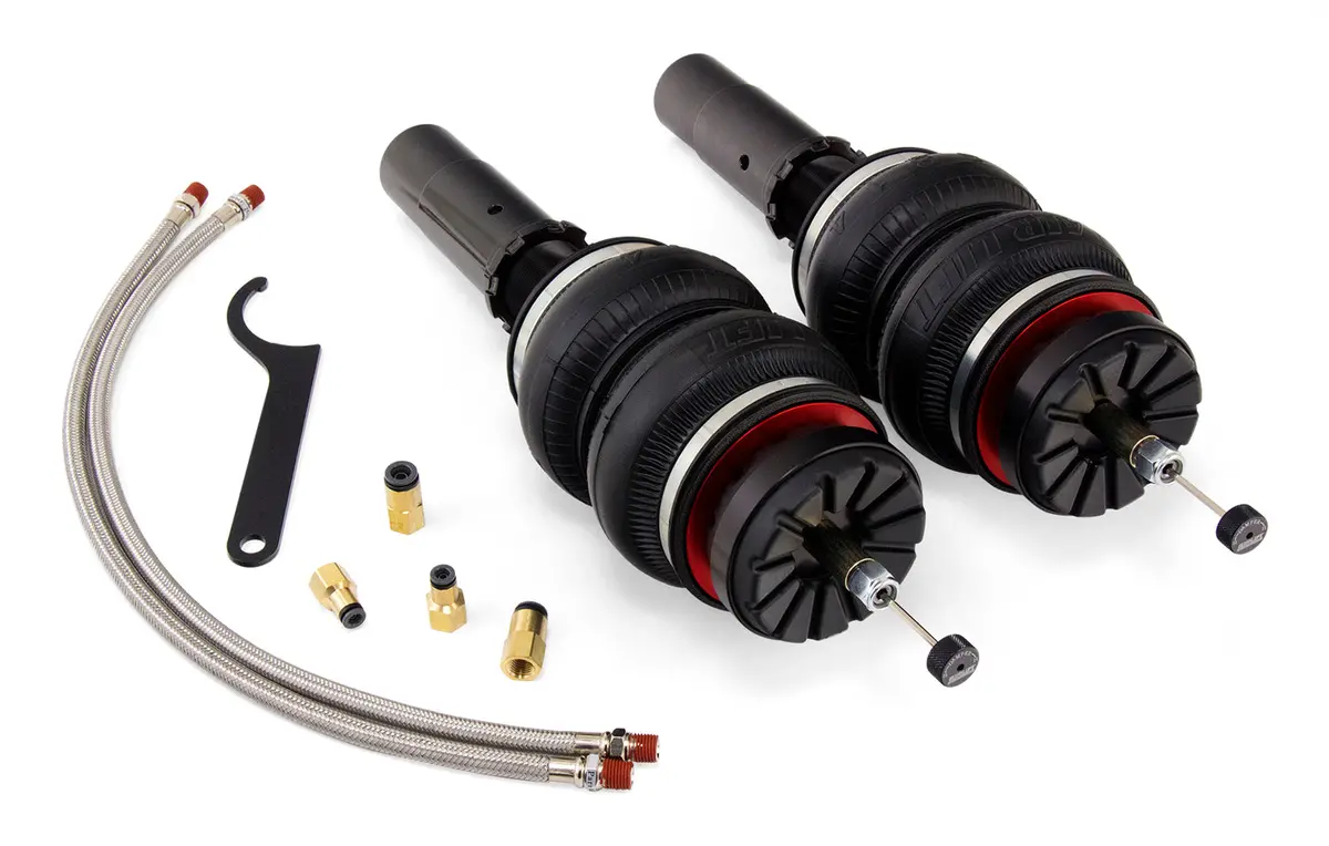 Audi: 09-16 A4 Quattro & Fwd, S4, Rs4 & Cabriolet, 09-16 Allroad (B8/B8.5) Full Air Suspension Kit - Air Lift Performance 1