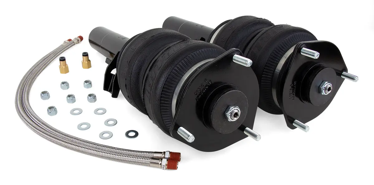 Audi: 05-14 A3, 06-12 S3 Mk2, 11-12 Rs3 Mk2 Fwd (55Mm Front Struts Only) Slam Front Air Suspension - Air Lift Performance 1