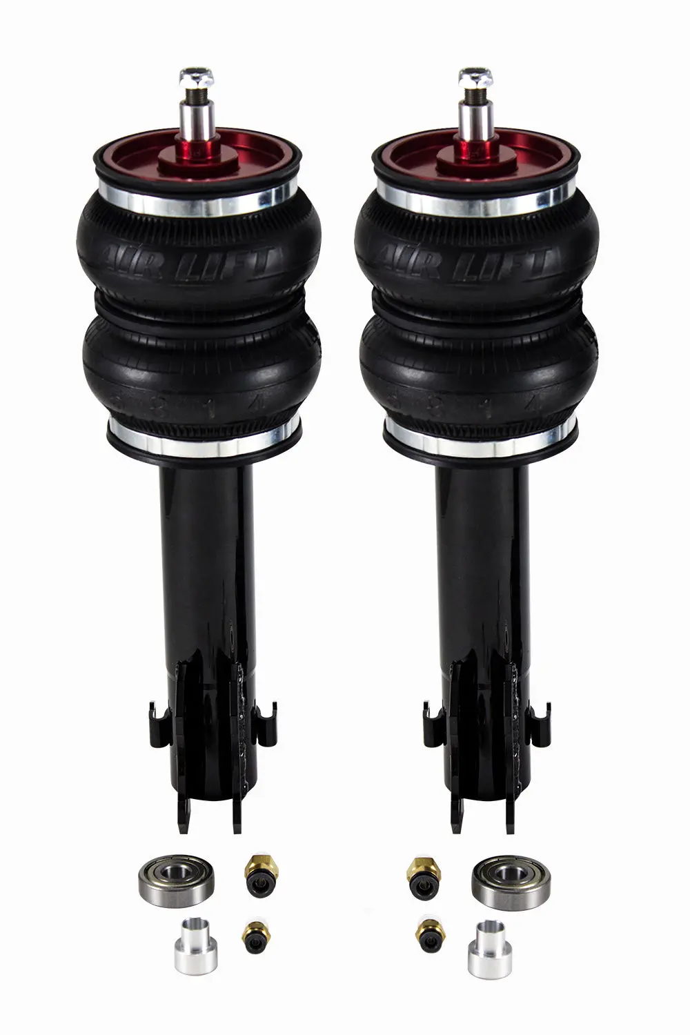 Vw: 85-96 Corrado, 85-98 Golf/Gti, 85-98 Jetta, 95-03 Cabrio, 90-97 Passat Mk2/Mk3 Full Air Suspension Kit - Air Lift Performance 1