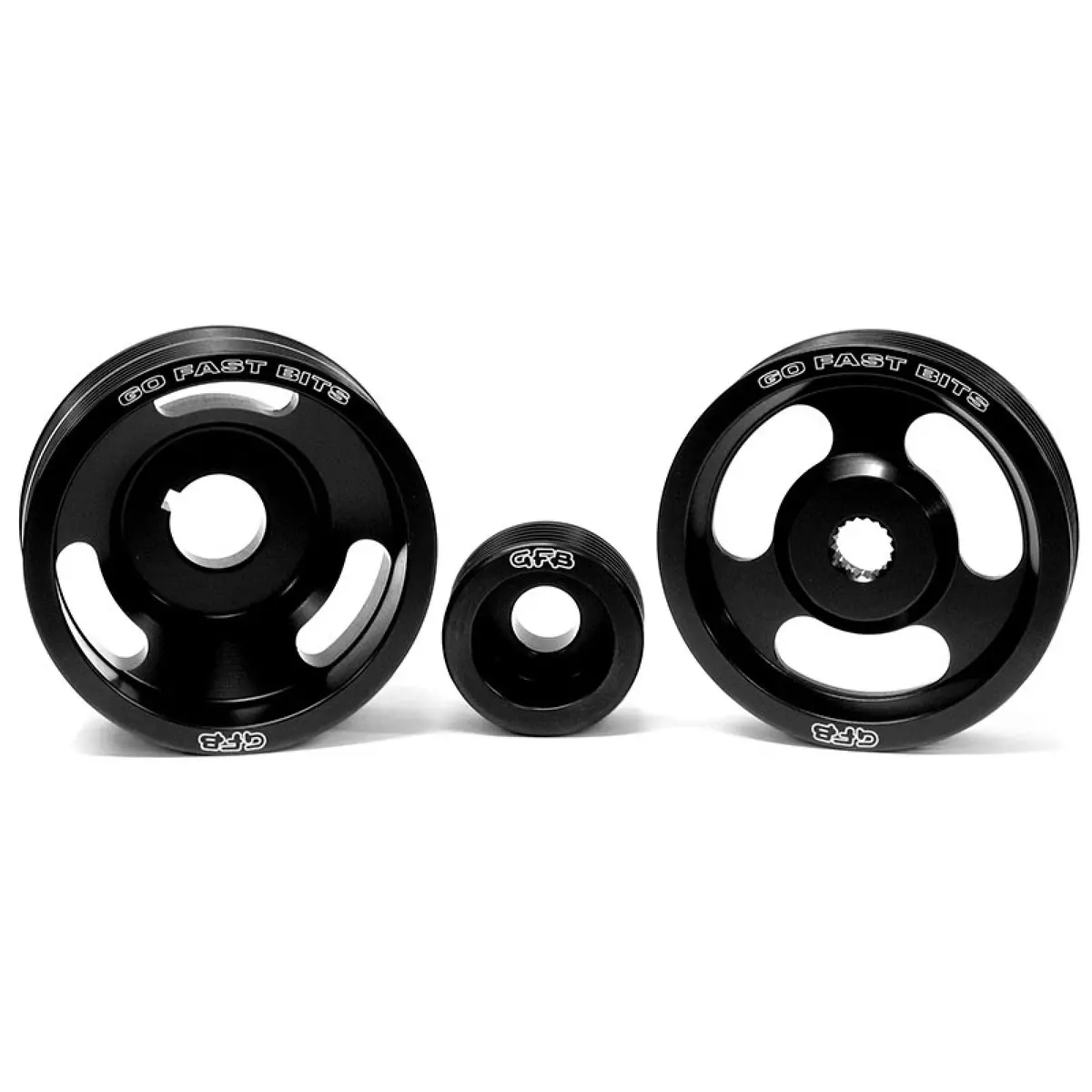 Go Fast Bits Subaru Wrx/Sti 03-07, Forester Xt 03-08 3-Piece Underdrive Pulley Kit 1