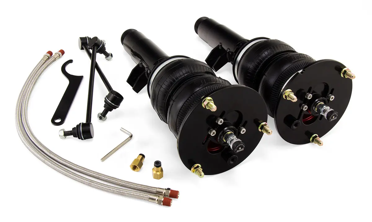 Bmw 2-Series: 14-15 Coupe, 14-15 Convertible (With 3 Bolt Upper Mounts) Full Air Suspension Kit - Air Lift Performance 1