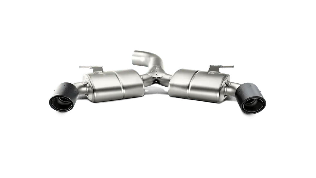 Akrapovic 13-17 Volkswagen Golf Gti (Vii) Slip-On Race Line (Titanium) W/ Carbon Tips 1